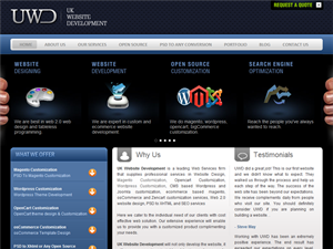 Screenshot of UK Website Design Company