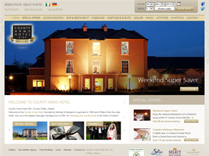 Screenshot of Hotel Tullamore