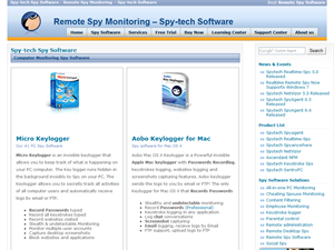 Screenshot of Spy Software