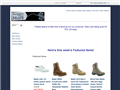 Screenshot of  Purchase Army Boots Online