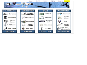 Screenshot of Security Camera CCTV Alarm DVR Supplier 