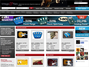 Screenshot of Finest Instruments  from Dealers & Builders