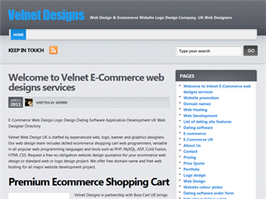 Screenshot of Velnet Designs