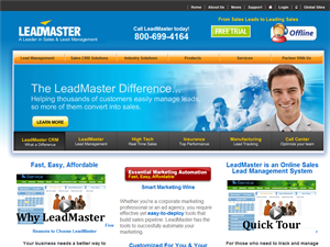 Screenshot of LeadMaster