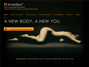 Screenshot of Laser Liposuction in Washington DC