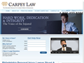 Screenshot of Personal Injury Attorneys Philadelphia