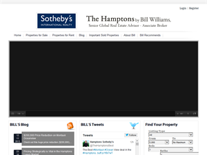 Screenshot of Hamptons Real Estate