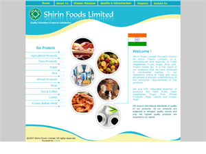 Screenshot of Buffalo Meat Supplier India