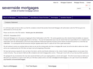 Screenshot of Mortgage Advisers UK