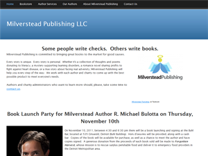 Screenshot of Charity Book Publisher