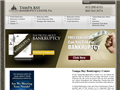 Screenshot of Tampa Bay Bankruptcy Center