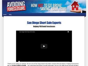 Screenshot of San Diego Short Sale Experts - Specialists