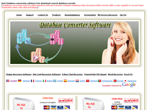 Screenshot of Database Converter