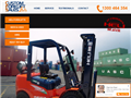 Screenshot of Forklift Rentals