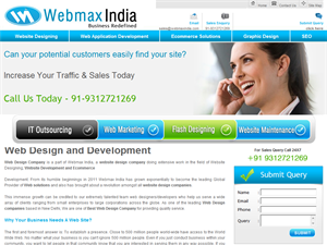 Screenshot of Web Development Company India