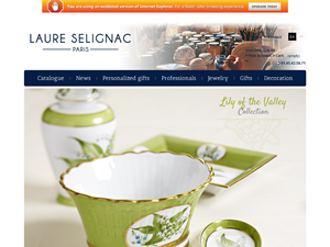 Screenshot of Limoges Porcelain