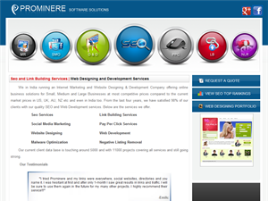 Screenshot of Internet Marketing Companies