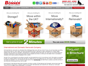 Screenshot of International Removals