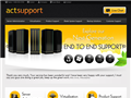 Screenshot of Web Hosting Support