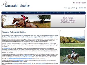 Screenshot of Quality Sports Horses & Thoroughbreds Scotland