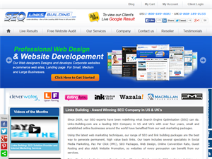 Screenshot of Complete Link Building Services