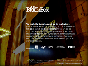 Screenshot of Little Black Box