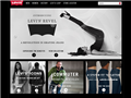 Screenshot of Levi's India Website