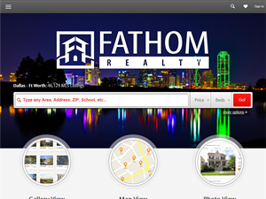 Screenshot of Dallas Real Estate