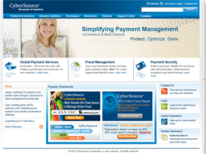 Screenshot of Online Credit Card Processing