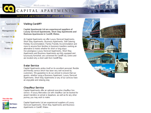 Screenshot of Capital Apartments Ltd