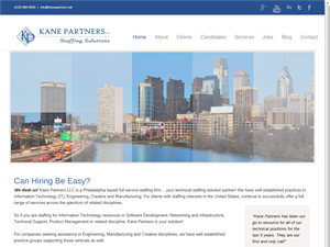 Screenshot of IT Recruiting & Engineering Staffing