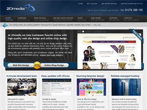 Screenshot of Web Design Essex