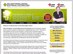 Screenshot of Electrical Contractors 