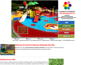 Screenshot of Artificial Grass Manufacturer