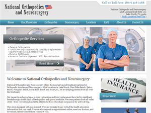 Screenshot of Orthopaedic Surgeons