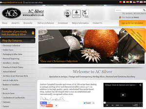 Screenshot of Antique Sterling Silver