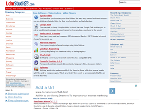 Screenshot of Internet Directory - Ldmstudio