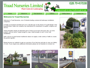 Screenshot of Commercial Landscaping