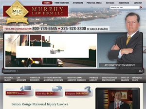 Screenshot of Murphy Law Firm, LLP