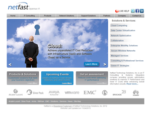 Screenshot of Netfast Communications