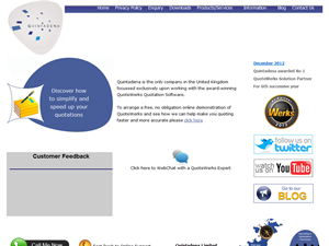 Screenshot of Business Quotation Software