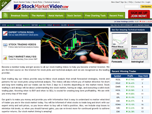 Screenshot of Stock Market Video