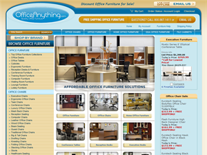 Screenshot of Office Furniture