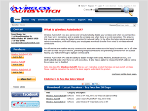 Screenshot of Wireless AutoSwitch