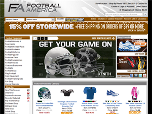 Screenshot of Football America