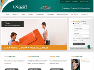 Screenshot of Spencers