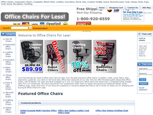 Screenshot of Office Chairs