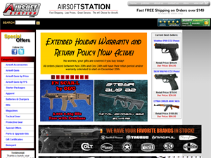 Screenshot of Airsoft Guns