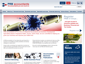 Screenshot of Sussex Accountants