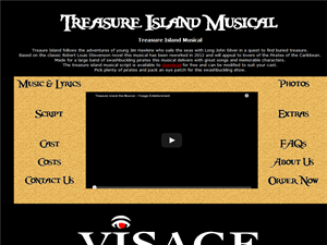 Screenshot of Treasure Island Musical